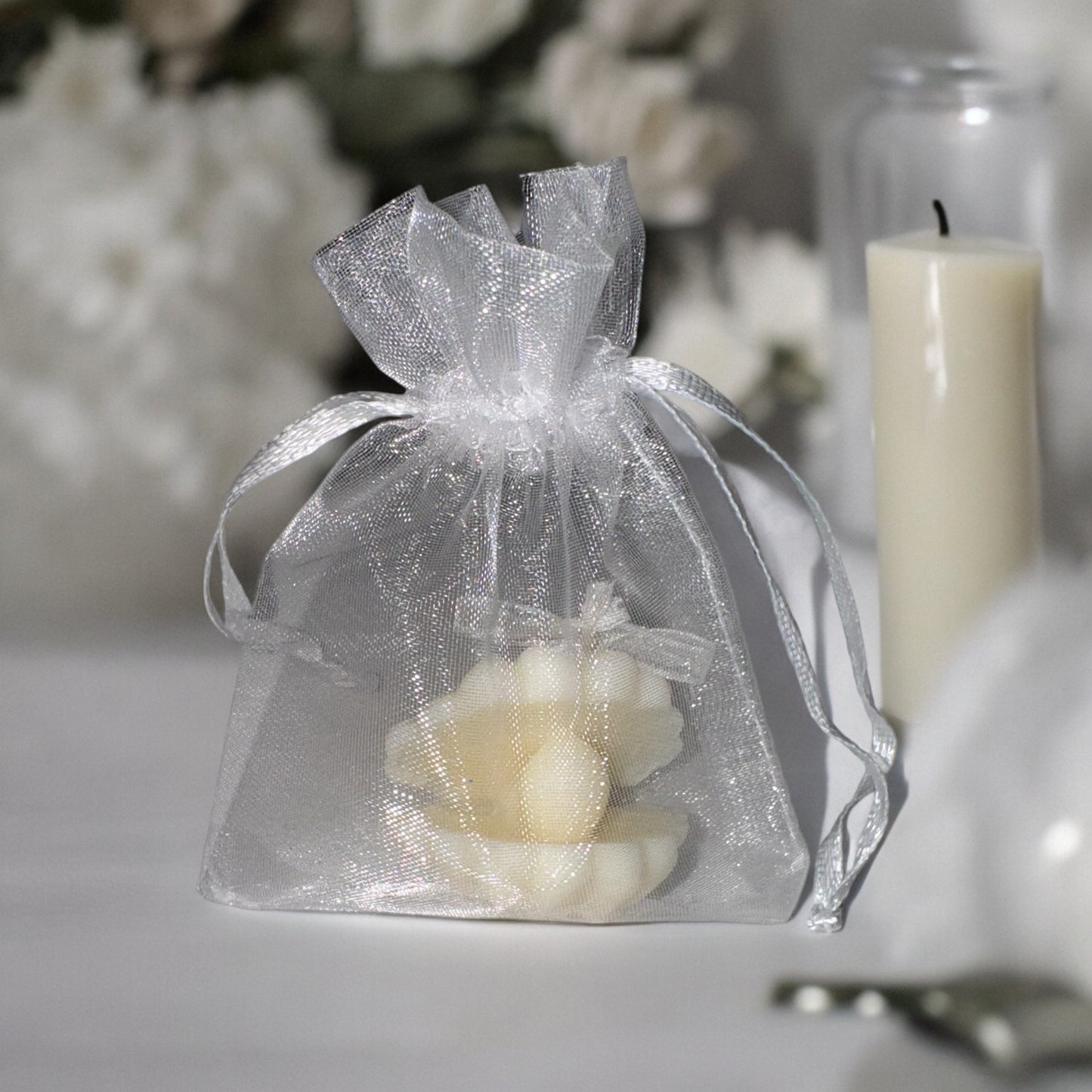 Bougie "Perle de coquillage"
