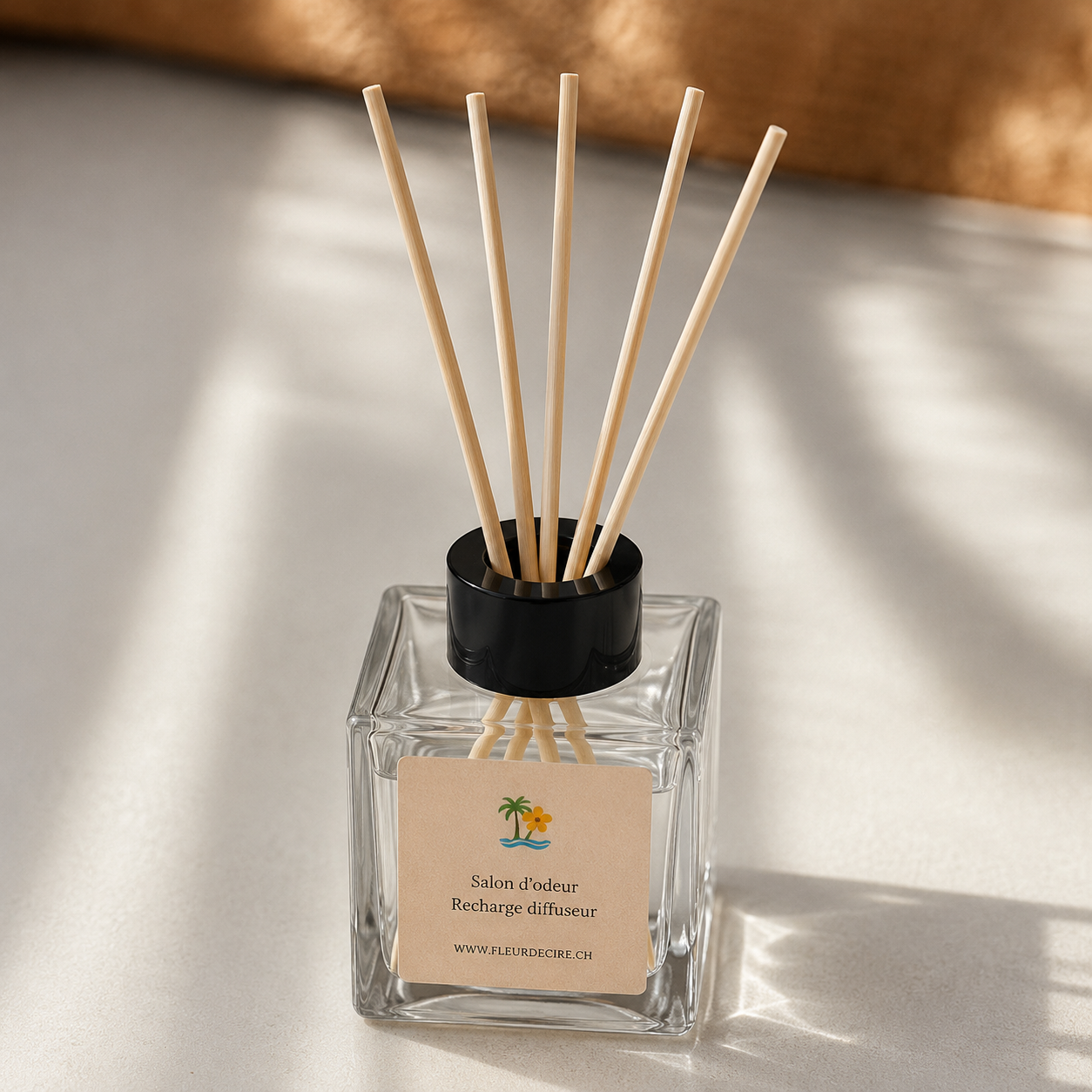 Diffuseur Cube “Noir” 50ml