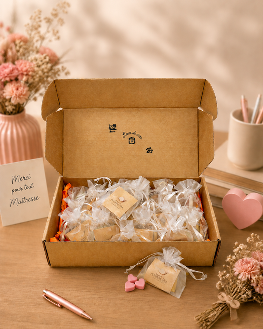Sachet de minis cœurs parfumés