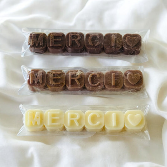 Fondants "Merci" "lot de 6"